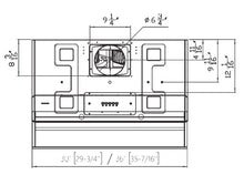 Load image into Gallery viewer, Pacific Side Suction PQ-5830AG Ducted Wall Mount/Under Cabinet Range Hood (30")