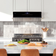 Load image into Gallery viewer, Pacific Side Suction PQ-6836AB CFM 1200 Ducted Wall Mount/Under Cabinet Range Hood (36")