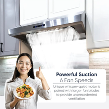 Load image into Gallery viewer, Pacific SC-8830BS TrûSteam™ Under Cabinet Hood (30")