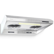 Load image into Gallery viewer, Pacific Power Series - PW-2300HAS Range Hood, 6 Speed, Electronic Control, LED Lighting, 30"