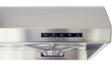 Load image into Gallery viewer, Pacific Power Series - PW-2300HAS Range Hood, 6 Speed, Electronic Control, LED Lighting, 30"