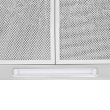 Load image into Gallery viewer, Pacific PR-9930AS Curved Glass Chimney, 5W LED, Stainless Steel, 30"