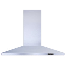 Load image into Gallery viewer, Pacific PLN-E30AS-BF Wall-Mount Chimney, 3 Speed, LED Strip Light, 750 CFM, Stainless Steel, 30"