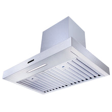 Charger l'image dans la galerie, Pacific PLT-E30AS-BF Wall-Mount Chimney, 3 Speed Touch Control, 750 CFM, LED strip light, 30"