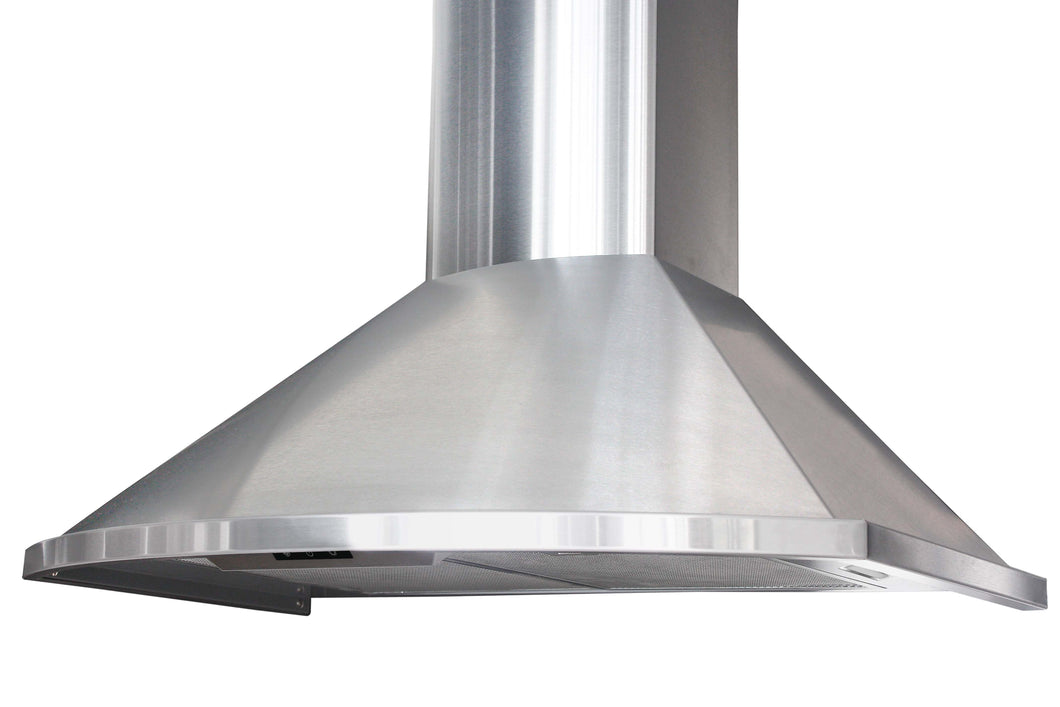 Pacific PCC-E30AS Wall-Mount Chimney Range Hood (30