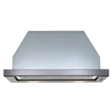 Charger l'image dans la galerie, Pacific PTS-E30AS Telescope slide-out hood, 3 Speed, 500 CFM, LED Lighting , Stainless Steel, 30"
