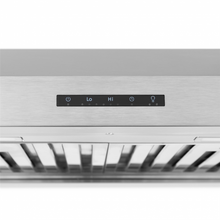 Load image into Gallery viewer, Pacific PR-6830AS Pro Series Range Hood, 3 Speed Touch Control,  850 CFM, Stainless Steel, 30&quot;

