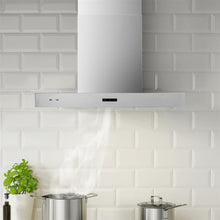 Load image into Gallery viewer, Pacific PR-9330AS Eco T-Box Chimney, 3 Speed, 5W LED, Stainless Steel, 30&quot;

