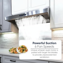 Load image into Gallery viewer, Pacific SC-8830BS TrûSteam™ Under Cabinet Hood (30")
